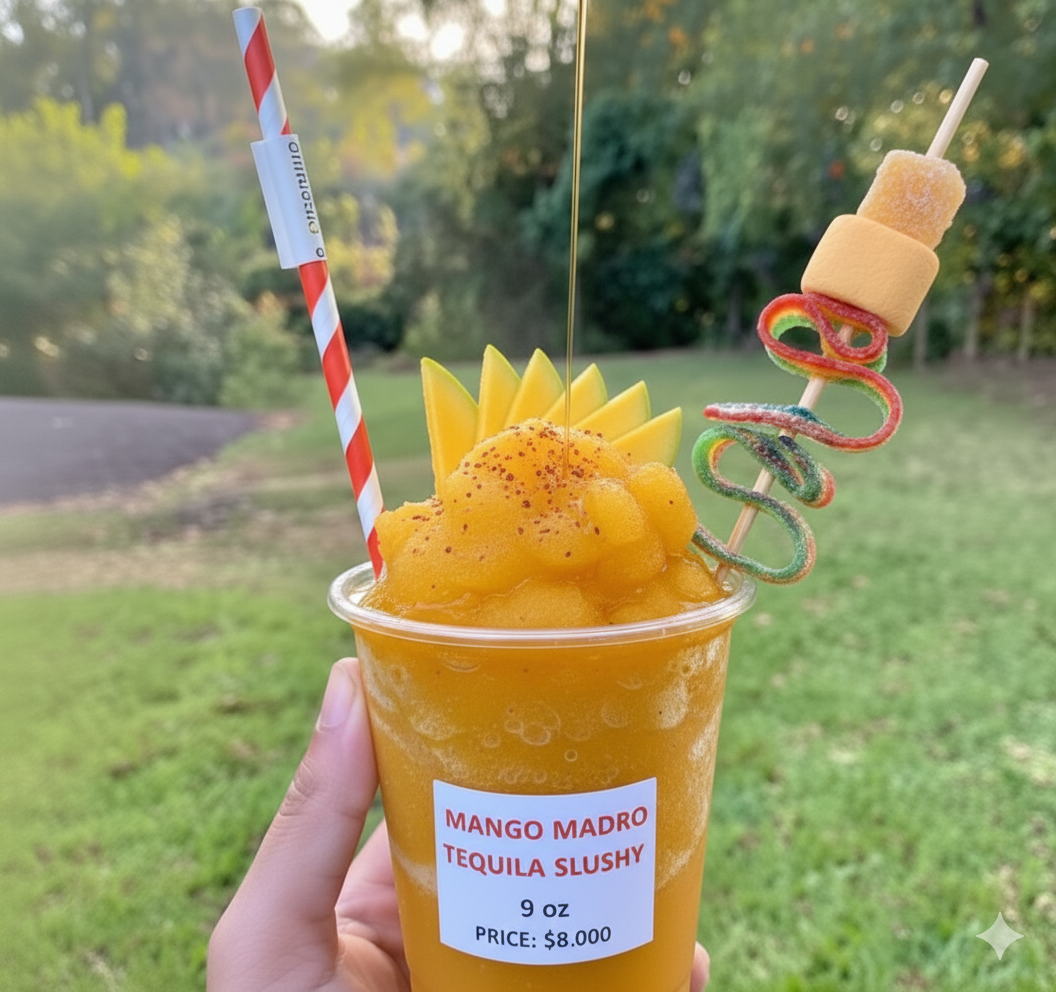 Granizado mango maduro de 9 oz